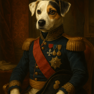 The General – Custom Royal Pet Portrait